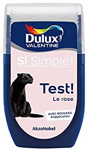 Dulux Valentine Peinture Si Simple - Testeur Couleur le Rose 30 ml