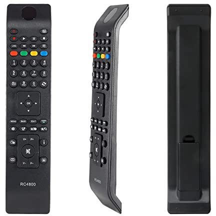 Universal Remote Replacement for JVC TV Remote Control RC4800, Compatible with RC3902, Also Replaced for Polaroid/Bush/Hitachi/TECHWOOD/Digihome/JMB/Telefunken/Celcus Smart TVs - No Setup Required
