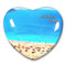 Türkei Antalya Kühlschrankmagnet, Kühlschrank-Aufkleber, Kollektion, dekorativer Magnet, Reise-Souvenir, Herzform, Kristallglas