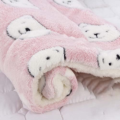 SENGHUI Cozy Calming Cat Blanket, Cat Bed Self Heating Pet Pad, Ultra Soft and Warm Dog Cat Bed Mat Flannel Blanket, Dog Blankets Cats, Warm Pet Mat in A Variety of Sizes to Fit Most Pets (J,S)