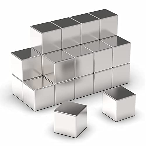 Wukong Neodym Magnete Extra Stark, 10mm | 25 Stück Starke Magnete für Magnettafel, Whiteboard und Büro