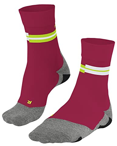 FALKE Damen Laufsocken RU5 Race W So Funktionsmaterial antiblasen 1 Paar, Rot Rose 8564, 39-40