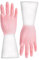 Hongjingda Vaisselle - Gants en Caoutchouc réutilisables pour Laver la Vaisselle - ménage imperméables - Grands Outils Cuisine pour Le Linge