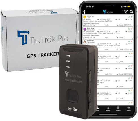 TruTrak Pro NEW - GL320MG 4G GPS Tracker - Real Time Portable Tracking Device- Child, Senior, Car, RV, Tractor, Coach and Motorcycle Tracker - Pay As You Go