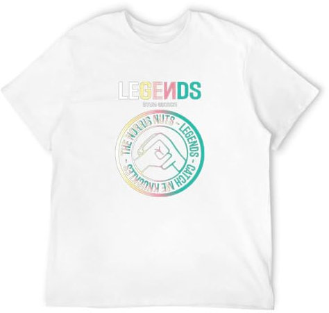 Short Sleeve Legends Norris Nuts Catch Me Knuckles Youtuber Mens T Shirt Black Gift Presenmens T Shirt White L