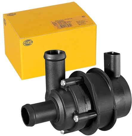 HELLA 8TW 358 304-541 Zusatzwasserpumpe - 12V - elektrisch | Kompatibel mit: AUDI A1, A1 Sportback, A3, A3 Cabriolet, A3 Sportback, SEAT ALTEA, ALTEA XL, IBIZA IV, IBIZA IV SC