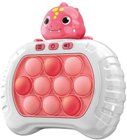 awakentti Pop It Game, Handheld Fast Speed Pushing Game, Push Bubble Stress Toy Game Machine, Autismus Kids Decompression, Puzzle Game Machine for 3-7 8-12 Years Old