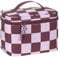 LÄSSIG Baby Wickeltisch Organizer Windel-Organizer to Go/Casual Nursery Caddy To Go deep red/lavender