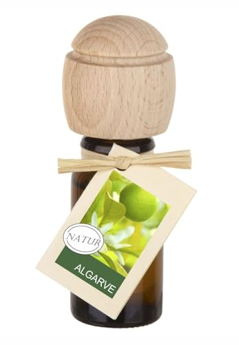Piccolino Duftöl – Handgefertigt mit Buchenholzverschluss | Ätherische Öle Algarve 10 ml