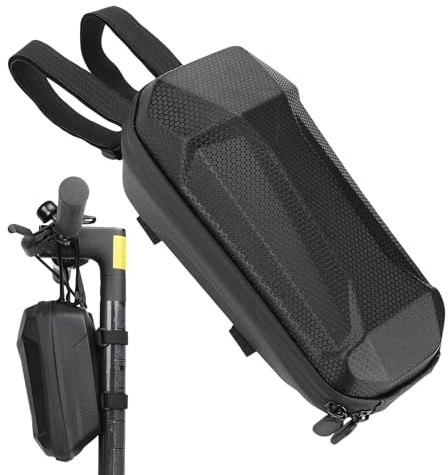 E Scooter Tasche,2L Elektroroller Tasche Hardcase Wasserdichter Elektroroller-Aufhängetasche,Elektroroller Mit Großer Kapazität Eva-Tasche Scooter-Vordertaschentasche Für Xiaom-i Miji-a Sedway Ninebo