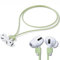 Magnetischer AirPod-Gurt, AirPod-Umhängeband, Anti-Verlust-Kabel für Sport, Anti-Verlust, AirPod-Zubehör, kompatibel mit AirPods 4 Hülle 2024, AirPod Pro 2. / 1., AirPod 3, AirPod 2/1, Match Green, 2