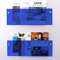 Gwezmxs 2Pcs Porte Revue Mural, Bleu Porte Vinyle Etagère Mural, Accroche Vinyle Mural Acrylique, Acrylic Wall Mounted Magazine Shelf 40CM