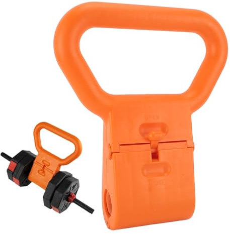 Locadence Kettlebell Grip Convert -Dumbbells in Kettlebells, Hantelkettlebell -Konverter, tragbarer verstellbarer Kettlebell-Griff für Fitness im Innenraum