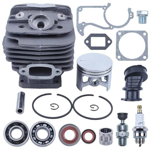 LALAL Kit guarnizione candela cilindro pistone olio 48mm for Stihl 034 036 Ms360 Ms340 Ms 340 360 Parti motore motosega