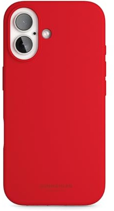 VONMÄHLEN Soft Silicone Case Kompatibel mit iPhone 16 & MagSafe - Weiche Silikonhandyhülle aus recycelten Materialien - Handyhülle mit Mikrofaserfutter und Kamera-Displayschutz