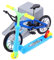 HANABASS 1Ensemble Mini à Doigts Pliables Scooter et Vélo de Table de Détente pour Adultes Décoration Colorée pour Salle de Jeu