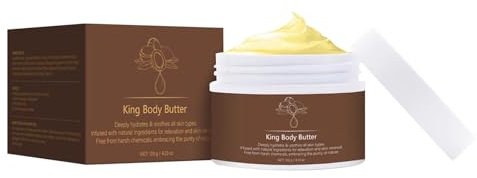 Body Butter für Männer, nach duftende Körperbutter, natürliche und biologische Inhaltsstoffe, feuchtigkeitsspendende Formel mit ganztägigem Duft, Geschenk für Vater, Ehemann, Freund (1PC)