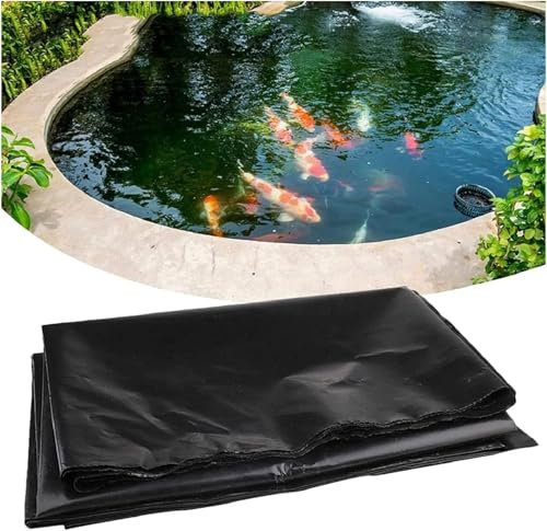 Générique Bâche imperméable sur Mesure pour Bassin à Poissons 3 x 2,1 m - Revêtement Durable et imperméable pour Piscine de Jardin, Habitat des Poissons et Jeux d'eau