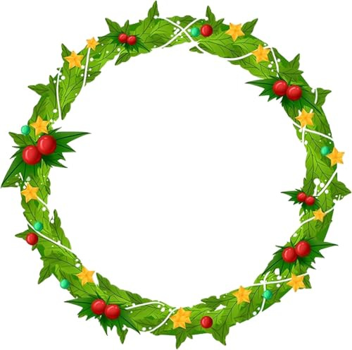 Custom Logo Stickers - Design Your Own Personalized Labels with Text, Image, & Photo - Waterproof, UV Protected, Fade & Heat Cold Resistant - Pack of 100 (Wreath 18, 63mm)