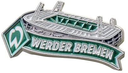 SV Werder Bremen Stadion Pin – Offizieller Fußball Fan Anstecknadel – Weserstadion Anstecknadel – Sammler Pin Werder Bremen Fanartikel – Geschenk für Fußballfans & Bundesliga Fans