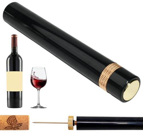 Tire-bouchon à air comprimé : Ouvre-bouteille révolutionnaire pour ouvrir vos bouteilles de vin en toute simplicité, idéal pour les occasions spéciales et les soirées tranquilles.