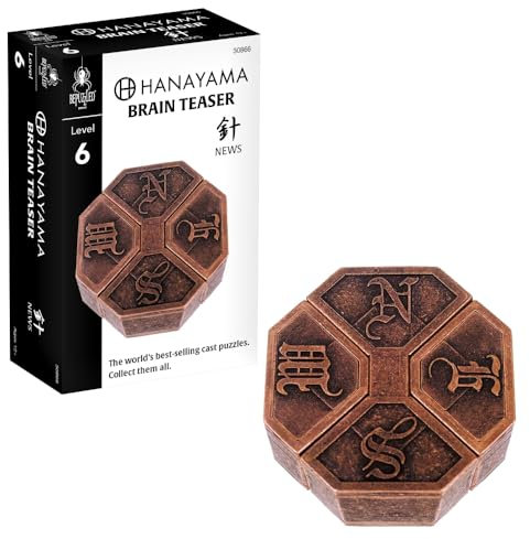 Hanayama 7185 News Brain Teaser Puzzle