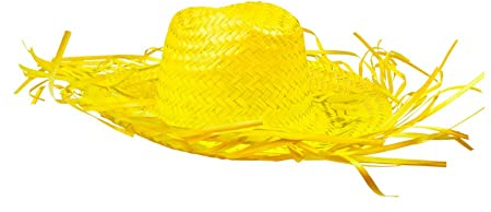 CHAPEAU DE PAILLE CARAIBES - 4 COULEURS