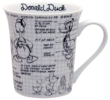 Disney Carnet de croquis Donald Mug 2