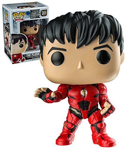 Funko Pop! FN14741 Justice League (2017) - Flash (Unmasked) Vinyl Figure