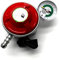 Patio Gas Regulator with 27mm Pressure Gauge