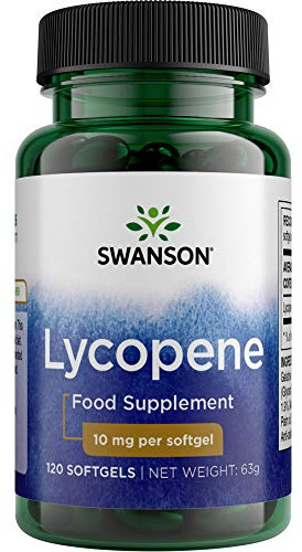 Swanson Lycopene 10mg, 120 Softgels