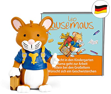 tonies Hörfiguren für Toniebox: Leo LAUSEMAUS Hörspiel Folge 2 Das Original Hörspiel zu den Büchern - ca 50 Min. Spieldauer - ab 3 Jahre - DEUTSCH
