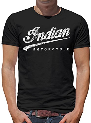 TShirt-People Indian Motorcycle T-Shirt Herren M Schwarz