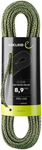 EDELRID Swift Protect Pro Dry Seil 8,9mm x 70m grün