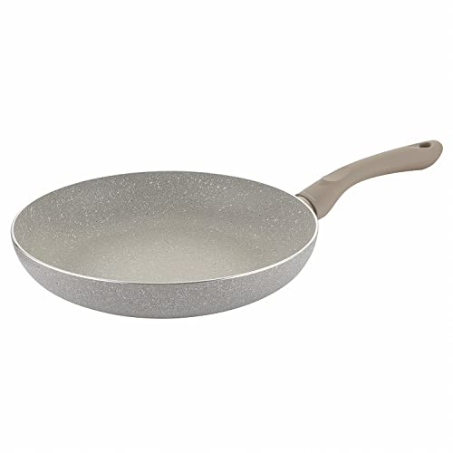 Florina - Sartén de aluminio SANDY ORGANIC | 28 cm | Sartén inducción | Sartén universal con revestimiento antiadherente | Apta para cocina de inducción, cocina de gas, cocina eléctrica (Gris)
