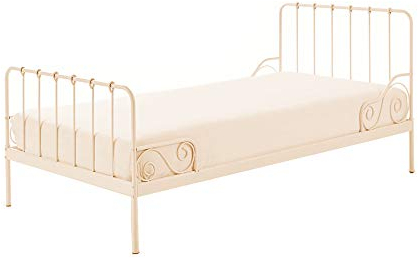 Metallbett Maxime 90 * 200 cm inklusive Lattenrost hochwertig pulverbeschichtete Oberfläche Einzelbett Kinderzimmer Jugendzimmer