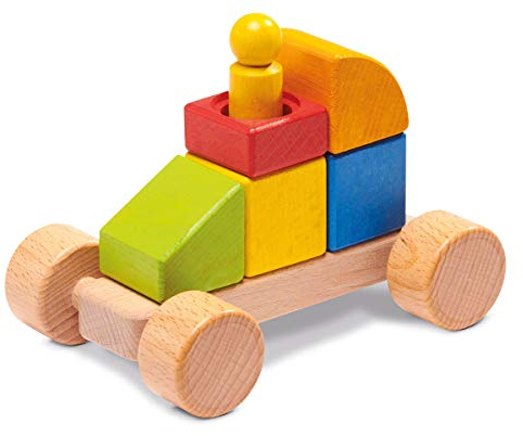 NIC Cubio Racer Ziehspielzeug, Mehrfarbig (2133)