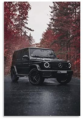 Auto-Poster Mercedes Amg G63 Leinwand-Kunst-Poster und Wand-Kunstdruck, modernes Familien-Schlafzimmer-Dekoration, Poster, 40 x 60 cm