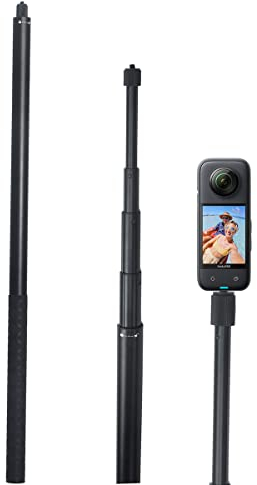 Fotoleey Palo Selfie Invisible de 3 Metros para Insta360 X3, X2, One RS, GoPro MAX