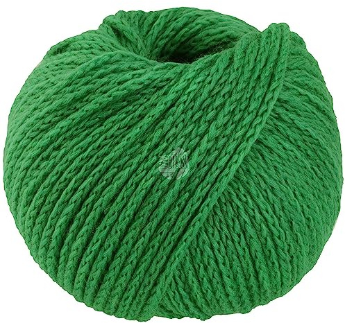 LANA GROSSA Cool Merino Big | Voluminöses Kettengarn aus klassischer Merinowolle | Handstrickgarn aus 90% Schurwolle & 10% Polyamid | 50g Wolle zum Stricken & Häkeln | 90m Garn FB 226