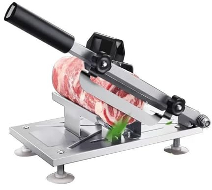 DISPRA saucisson Trancheuse manuelle de rouleau de viande, marmite domestique shabu-shabu trancheuse de viande de bœuf, coupe-viande végétale, râpe, outils de cuisine