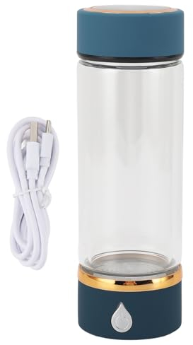 Wasserstoff-Wasserflasche, 420 Ml, Wiederaufladbarer H2-Generator, Praktisches Design mit SPE-PEM-Technologie für Zuhause Im Freien
