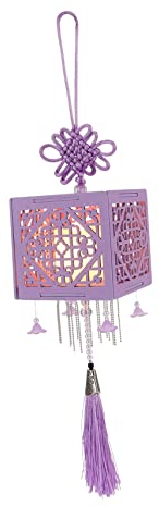 Toyvian Material Para Hacer Faroles De Madera Farolillos Led Festivos Cadena De Cuentas Vintage