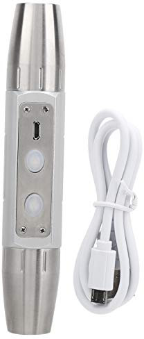 HERCHR Schmuck-Taschenlampe, Professionelle Wiederaufladbare Bewertungs-Taschenlampe, 4 LED-Lichter, Jade-Identifikations-Taschenlampe Mit USB-Kabel