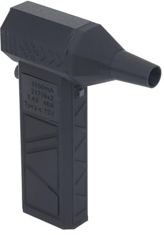 Ventilatore Portatile Senza Fili, 13000 Giri/min 52 M/S Motore Senza Spazzole Ventilatore Elettrico a velocità Continua con Batteria Al Litio di Grande capacità per la Pulizia