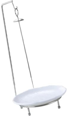 Milageto Grille pour Brochettes et Barbecue, Ustensiles de Cuisson pour Grillades, Blanc