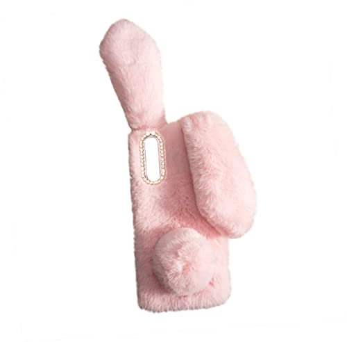 Uonlytech Funda De Teléfono De Conejito De Peluche Protector Suave y Creativo Compatible Fast Diseño Adorable y Accesible Protección contra Golpes y Arañazos