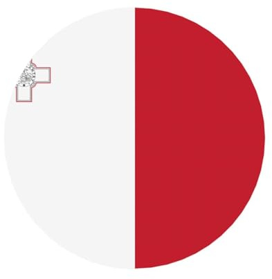 Kühlschrankmagnete Flagge von Malta, geeignet für Whiteboards, Kühlschränke und Dekorationsartikel