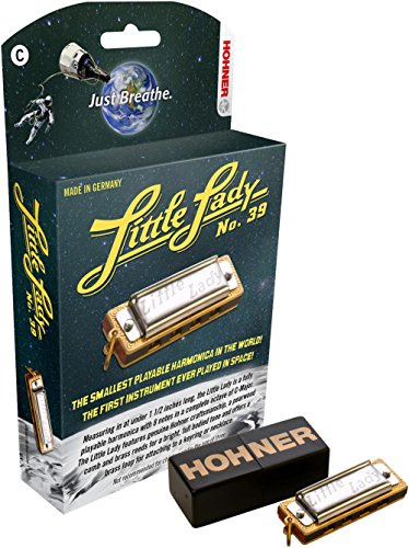 Hohner 39BX Little Lady Mini Diatonische Mundharmonika, Tonart C