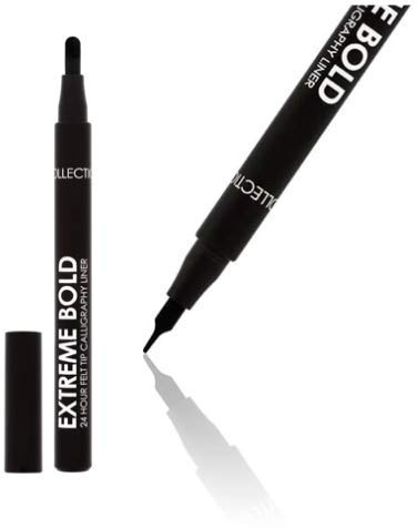 Collection Extreme Bold 24h Felt Tip Calligraphy Liner 01 Black